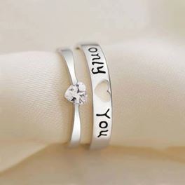 Nhẫn đôi only you N05